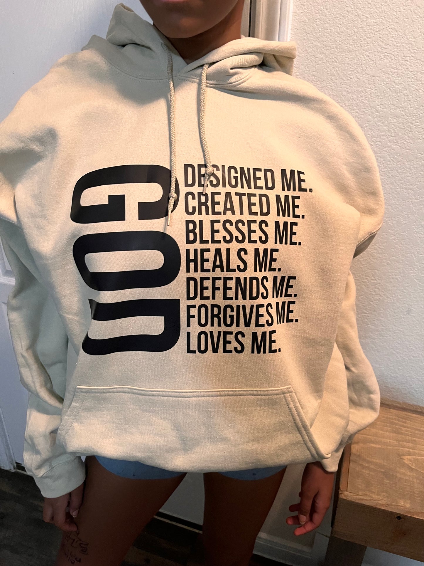 GOD DESIGN HOODIE