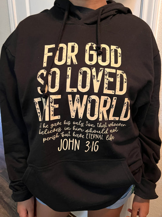 John 3:16 HOODIE