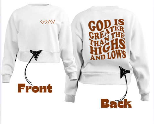 HIGHS AND LOWS SWEATSHIRT